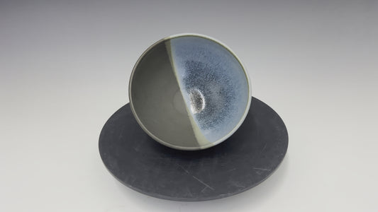 Small Black and Blue Bowl.