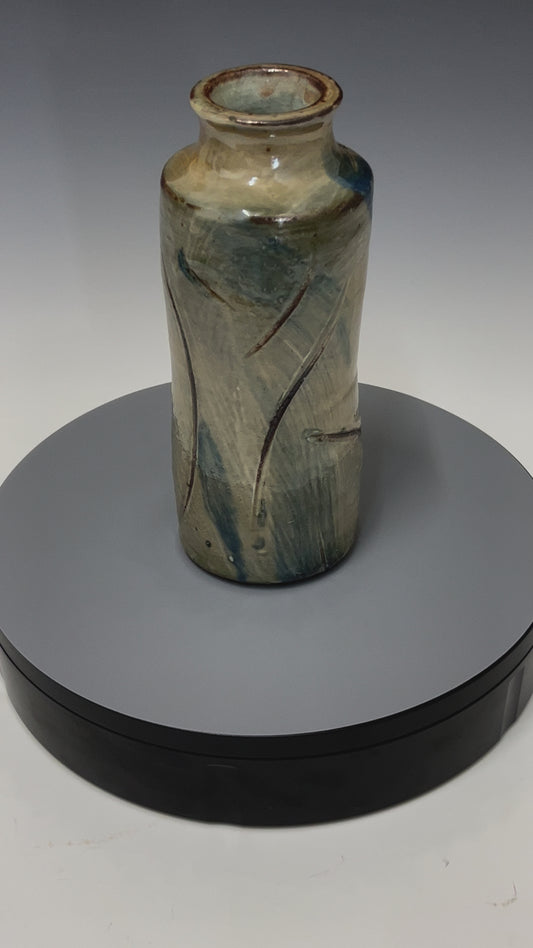 Blue Wabi Sabi Vase